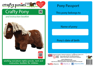 Crafty pony - sort pony med sort man